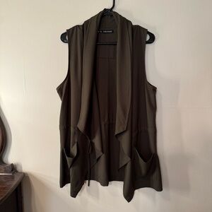 Maurices Olive Green Sleeveless Vest